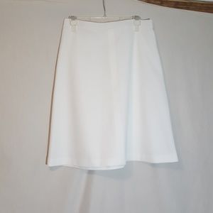 Vintage white A line skirt